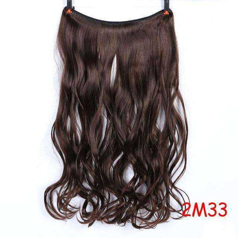 Image of 24 Inches Invisible Wire No Clips Hair Extension