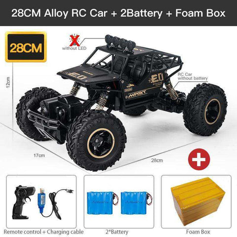 Image of ZWN 1:12 / 1:16 4WD Radio Remote Control 2.4G Buggy Off-Road Car Toys for Children With Led Lights