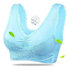 New Seamless Push Up Vest Lace Bra