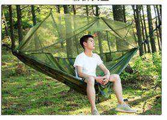 Convenient Outdoor Mosquito Net Hammock Camping