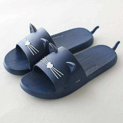 Aesthetic Cat Summer Slippers