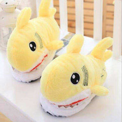 Ladies Home 2020 Fashion Fuzzy Shark Slippers