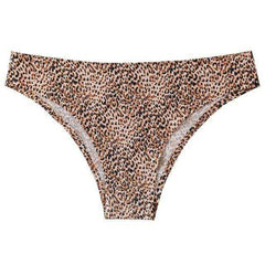 Sexy Seamless Flowers Print  Slip Breathable Underwear For Women
