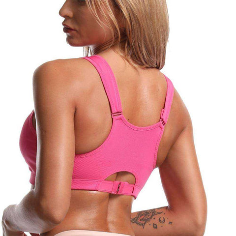 Image of Women Gym Fitness Sports Push Up Bra