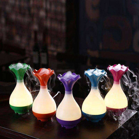 Image of Unique Bottle Diffuser Aromatherapy Humidifier Mini Ultrasound Atomizer