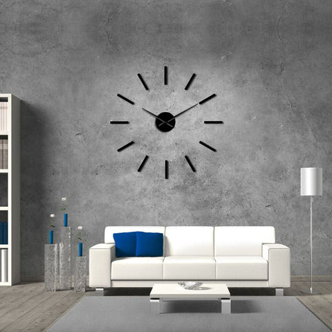 Image of Unique Minimalistic DIY Art Home Office Wall Clock