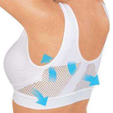 Breathable Hollow Out Padded Sports Bra Top