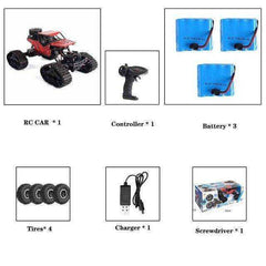 4WD Off Road Climbing Remote Radio Control Car 2.4Hz With Tracks