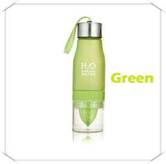 New 650ml H2O Lemon Juice Infuser Water Bottle