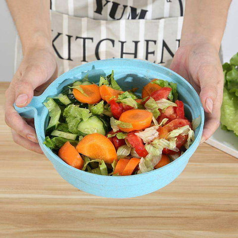Image of Upgraded Salad Cutter Bowl Fruit Vegetable Multifunctional Cutting Tools