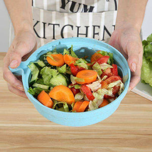 Upgraded Salad Cutter Bowl Fruit Vegetable Multifunctional Cutting Tools