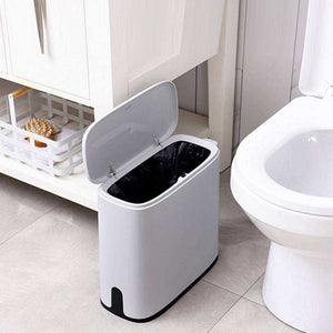 Multifunction Plastic Narrow Type Trash Can Toilet Waste Bin
