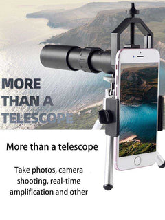 10-300X Zoom Professional HD 4K Powerful Long Range High Quality Monocular Telescope