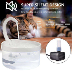 New 2L Swan Neck Pet Cat Dog Automatic Drinker Water Fountain