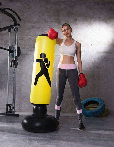 Image of New Inflatable Vertical  Boxing Punching Bag