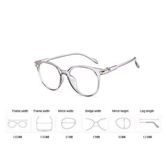 Blue Light Blocking Anti Eyestrain Aesthetic Glasses
