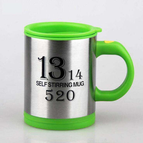 Image of 400ml Automatic Self Stirring Mug Stainless Steel Thermal Double Insulated Smart Cup