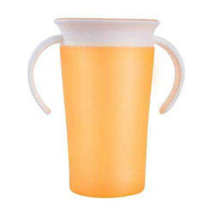 360 Degrees Can Be Rotated Baby Learning Drinking Cup with Double Handle