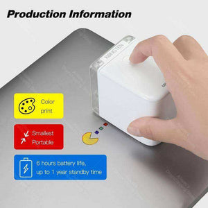 Mini Handheld Full Color Printer Portable Wifi Mobile
