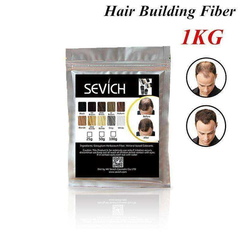 Image of Refill 1kg Instant Hair Loss Regrowth Fibers Keratin Building