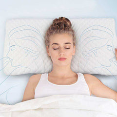 Orthopedic Neck Protection Memory Foam Pillow