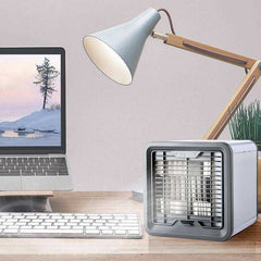 High Quality Portable Mini Air Conditioner Cooler with 7 Color LED