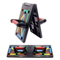 Multi-functional Push Up Rack Board 9 in 1 Body Building Fitness