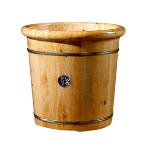 Thickened Eco-friendly Solid Wood Detox Foot Bath Bucket