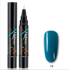 One Step Gel Nail Varnish Pen 3 In 1 Long-lasting Polish