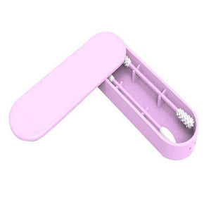 Reusable Cotton Swab Ear & Make Up Cleaning Silicone Buds