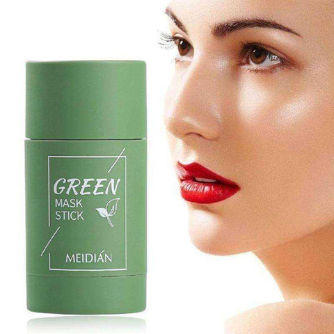 Image of Green Tea Care Face Beauty Skin Cleansing Clay Stick Mask