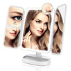 Rechargeable 3 Color Modes Magnifying Makeup Mirror 66 LEDs