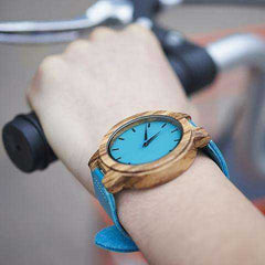Blue Bambu Watch