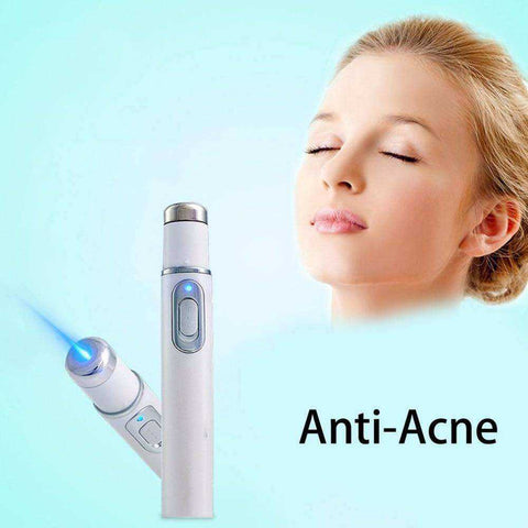 Image of Blue Light Therapy Acne Laser Pen Soft Scar Wrinkle Removal Treatment Device