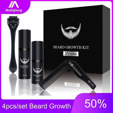 Image of Beard Growth Enhancer Set