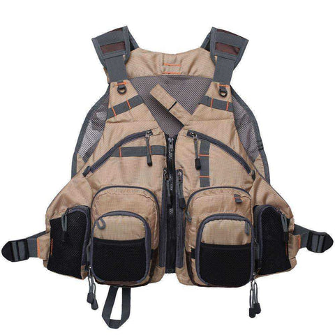 Fly Fishing Vest Pack for Trout Fishing Gear and Equipment Multi-function Backpack