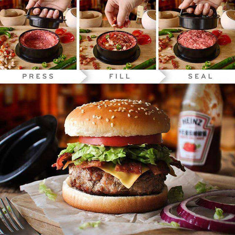 Image of Kitchen Round Shape Hamburger Press Patty Maker