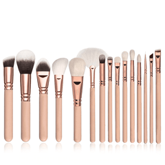 Pink Maquiagem Powder Makeup Brushes Set