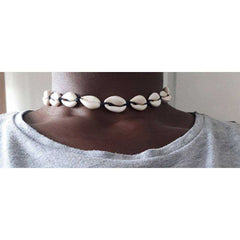 Women Charm Conch Seashell Collar Choker Beach Boho Summer Necklaces
