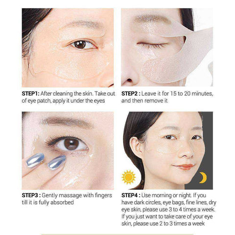 Image of Eye Mask Collagen Eye Patch Skin Care Moisturizing Gel