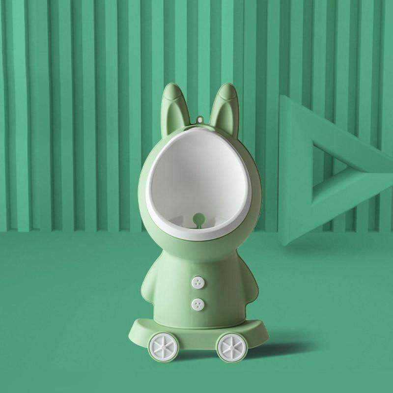 JMSC Rabbit Baby Potty Toilet Stand Vertical Urinal Boy Pee Bathroom