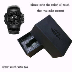 LED Military Electronic Wristwatches with Compass 30M Waterproof