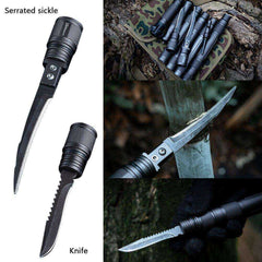 Multi-Functional  Aluminum Alloy Tactical Stick Trekking Pole