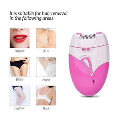 USB Rechargable Female Bikini Depilatory Body Hair Shaver