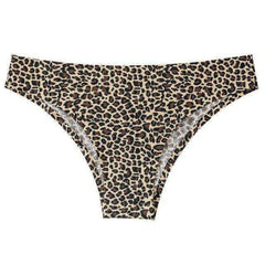 Sexy Seamless Flowers Print  Slip Breathable Underwear For Women