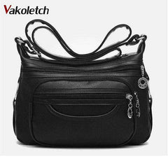Crossbody Soft Leather Shoulder Bag