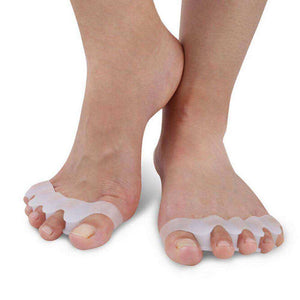 2Pcs Silicone Gel Toes Separators Orthopedic Stretchers