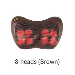 Upgraded Electric Neck Back Waist Heat Cervical Massage Pillow