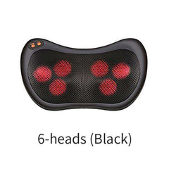 Upgraded Electric Neck Back Waist Heat Cervical Massage Pillow