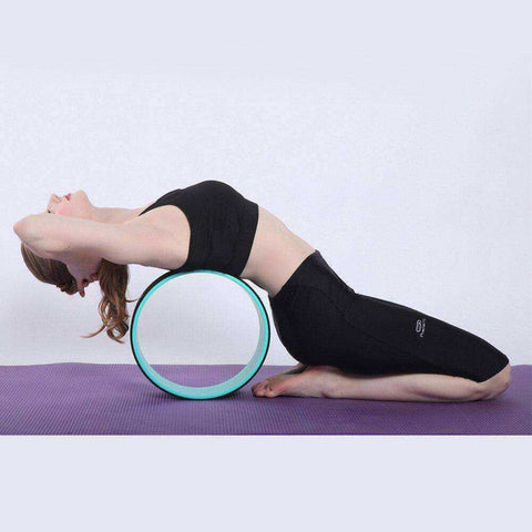 Image of Yoga Circles Pilates Waist Shape Bodybuilding Fitness Roller Wheel